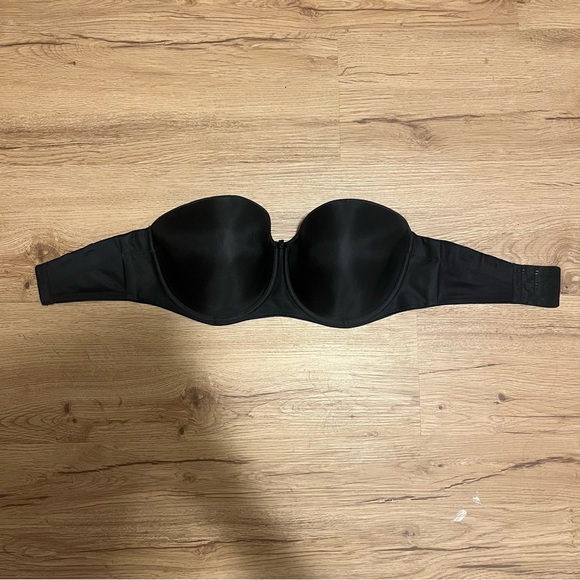 Fantasie Black Strapless Bra US 32G underwire - Picture 1 of 4